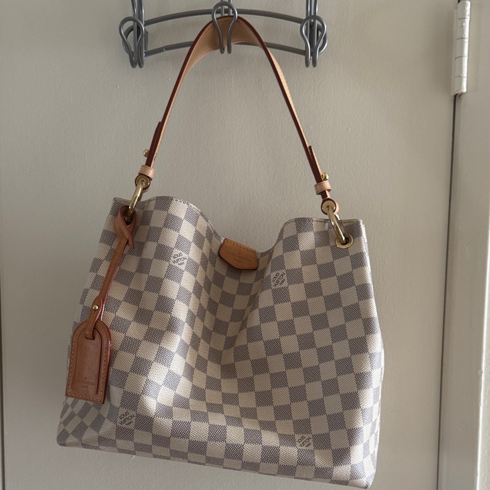 Louis Vuitton Damier Azur Shoulder Bag